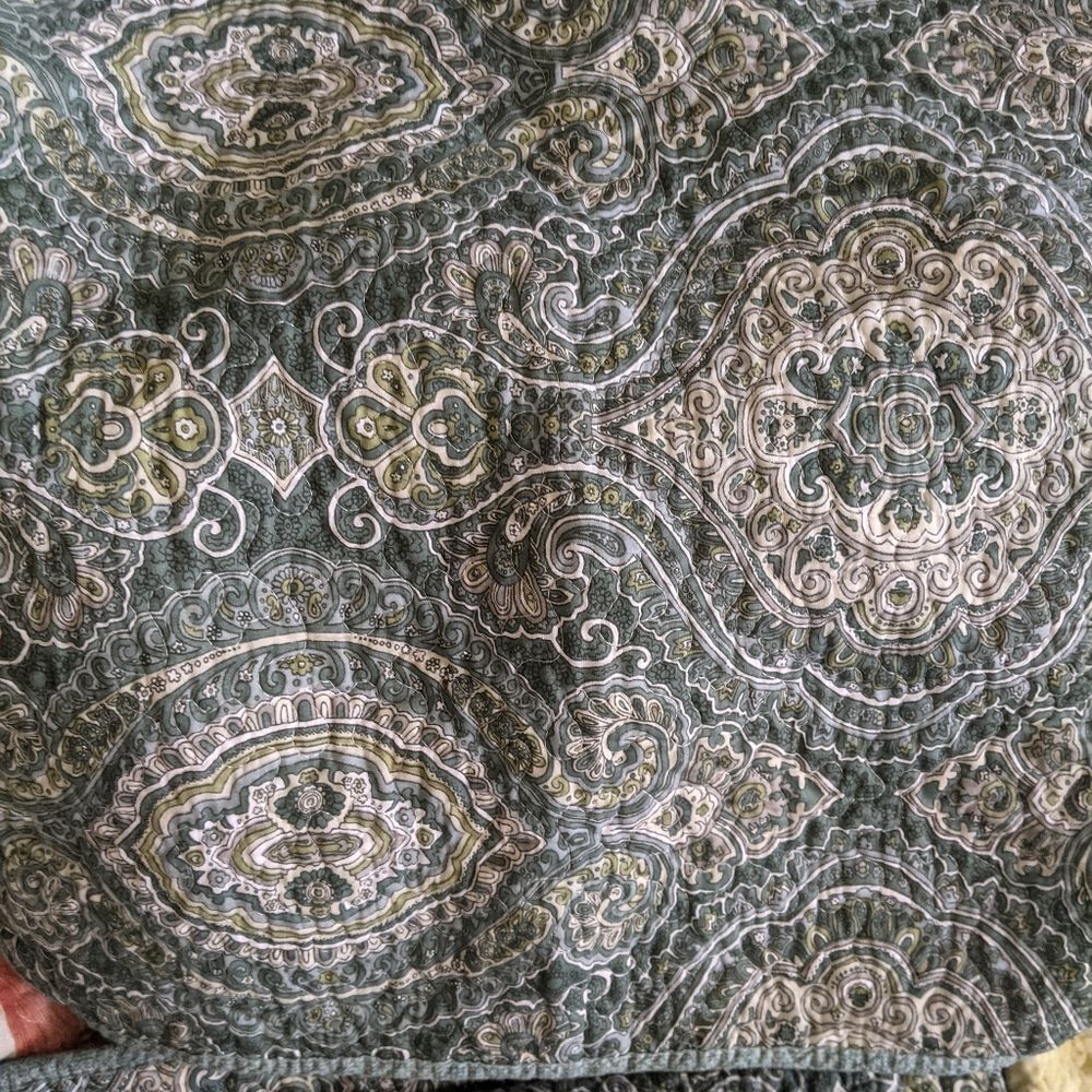 Tommy Bahama turtle quilt and sham
